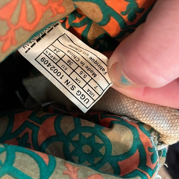 Womens UGG boots winter lined canvas outside size 7 - Picture 4 of 7